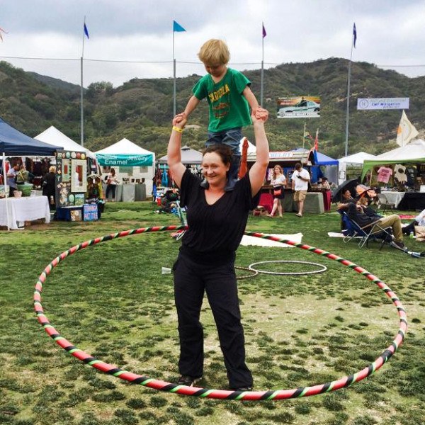 hula hoop tent XXXL 6ft Tandem Infinity Hoop