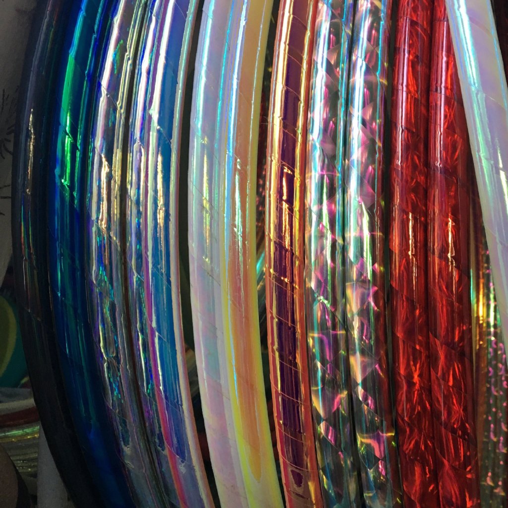 3/4" Color Changing Recyclable HDPE Butter Hoops