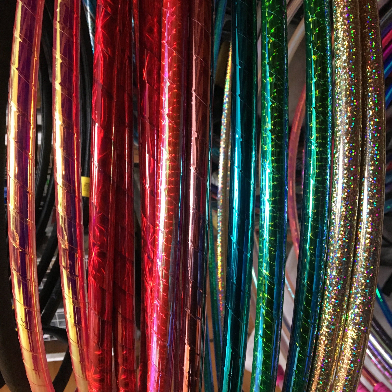 5/8" Color Changing Recyclable HDPE Tech Hoops