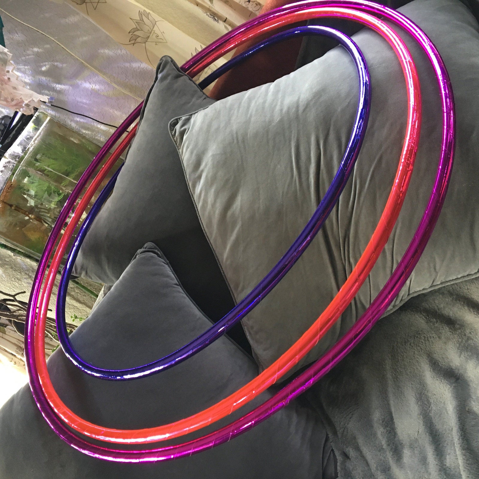 Mirrored Recyclable HDPE Butter Hoops