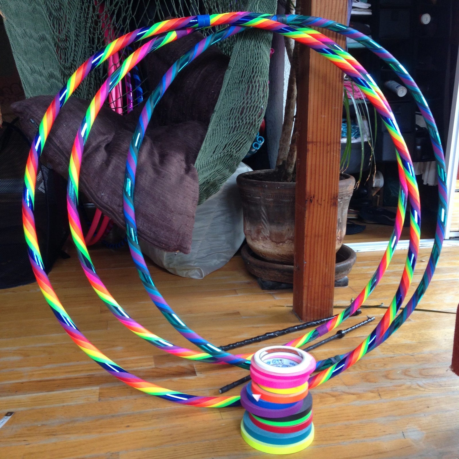 Infinite Rainbow Travel Hoop