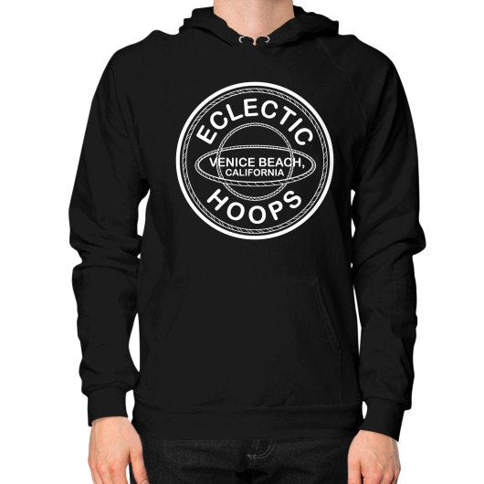 Hoodie (on man) Black - EclecticHoops.com