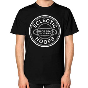 Unisex T-Shirt (on man) Black - EclecticHoops.com