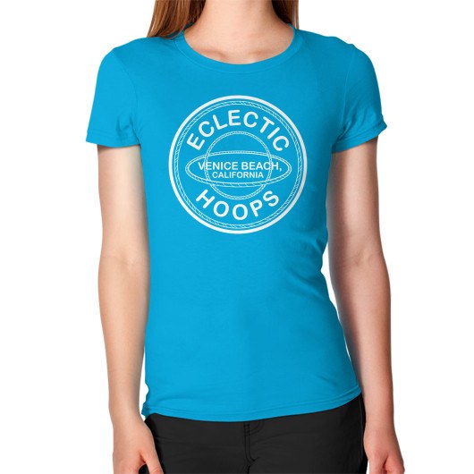 Women's T-Shirt Teal - EclecticHoops.com