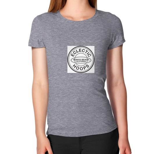 Women's T-Shirt Tri-Blend Grey - EclecticHoops.com